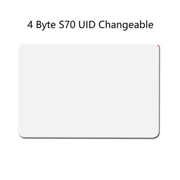 Quality UID Changeable 4 Byte Fudan S70 Passive RFID Smart Card for sale