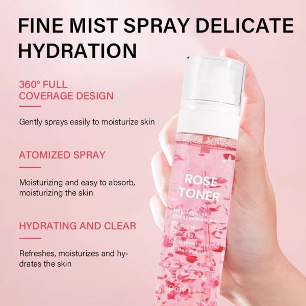 Private Label Water Facial Mist OEM Cosmetic Manufacturer Face Water Spray