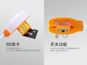 China mobile phone cable with card reader function wholesale