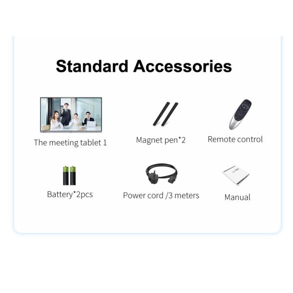 All In One LCD Interactive Whiteboard Touchscreen Display For Conference