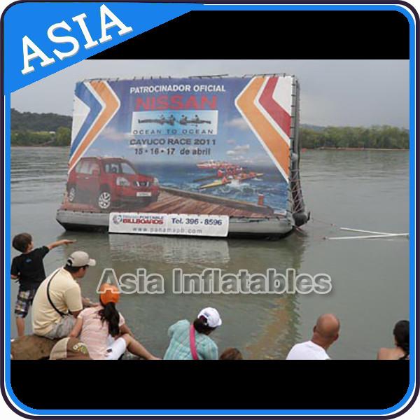 Quality Inflatable Floating Billboard , Tv Advertising Inflatables Billboard for sale