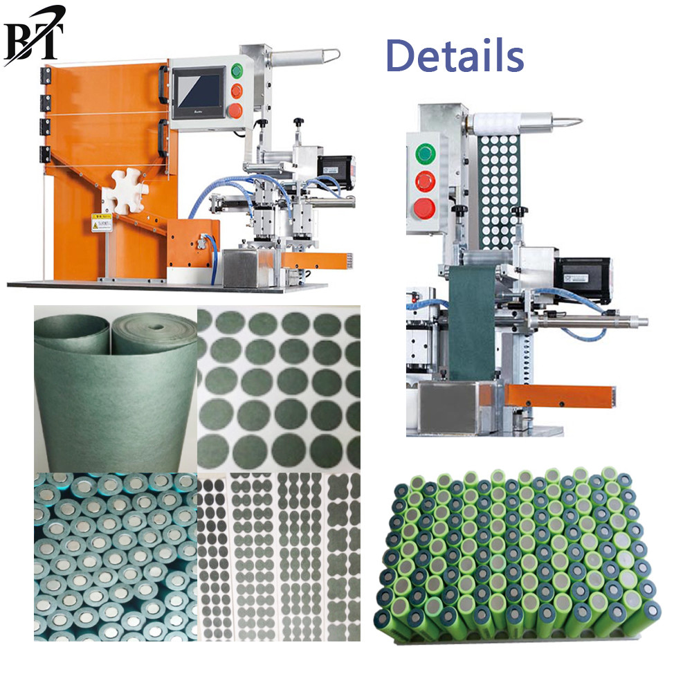 18500 Battery Cell Automatic Sticker Pasting Machine Fixed Parameters
