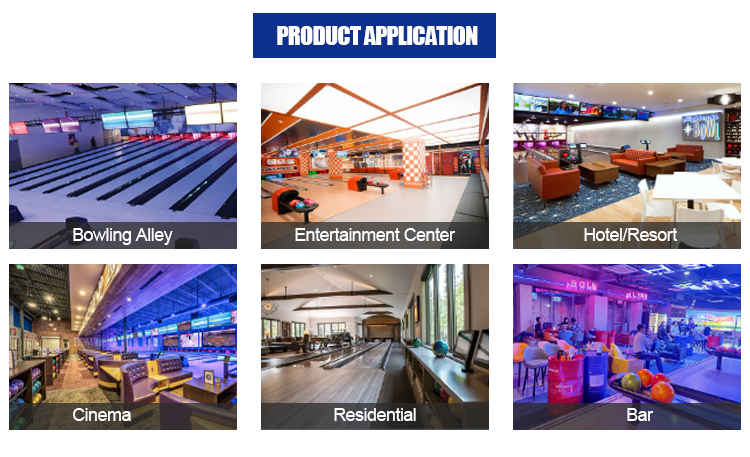 Directly Supply Complete Bowling Alley for Family Entertainment Fun and Fashionable