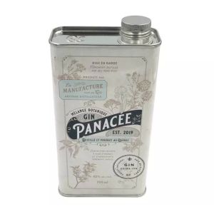 Manufacturers Wholesale Custom Rectangular Wine Cans Stainless Steel Vodka Wine