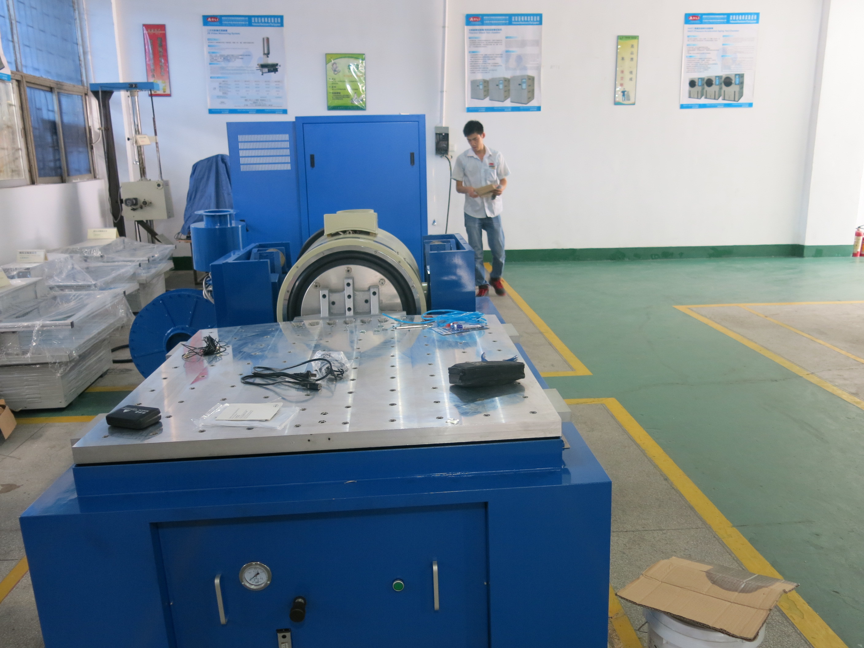 Random 6KN Horizontal Slip Table Vibration Testing ISTA 6 Standard