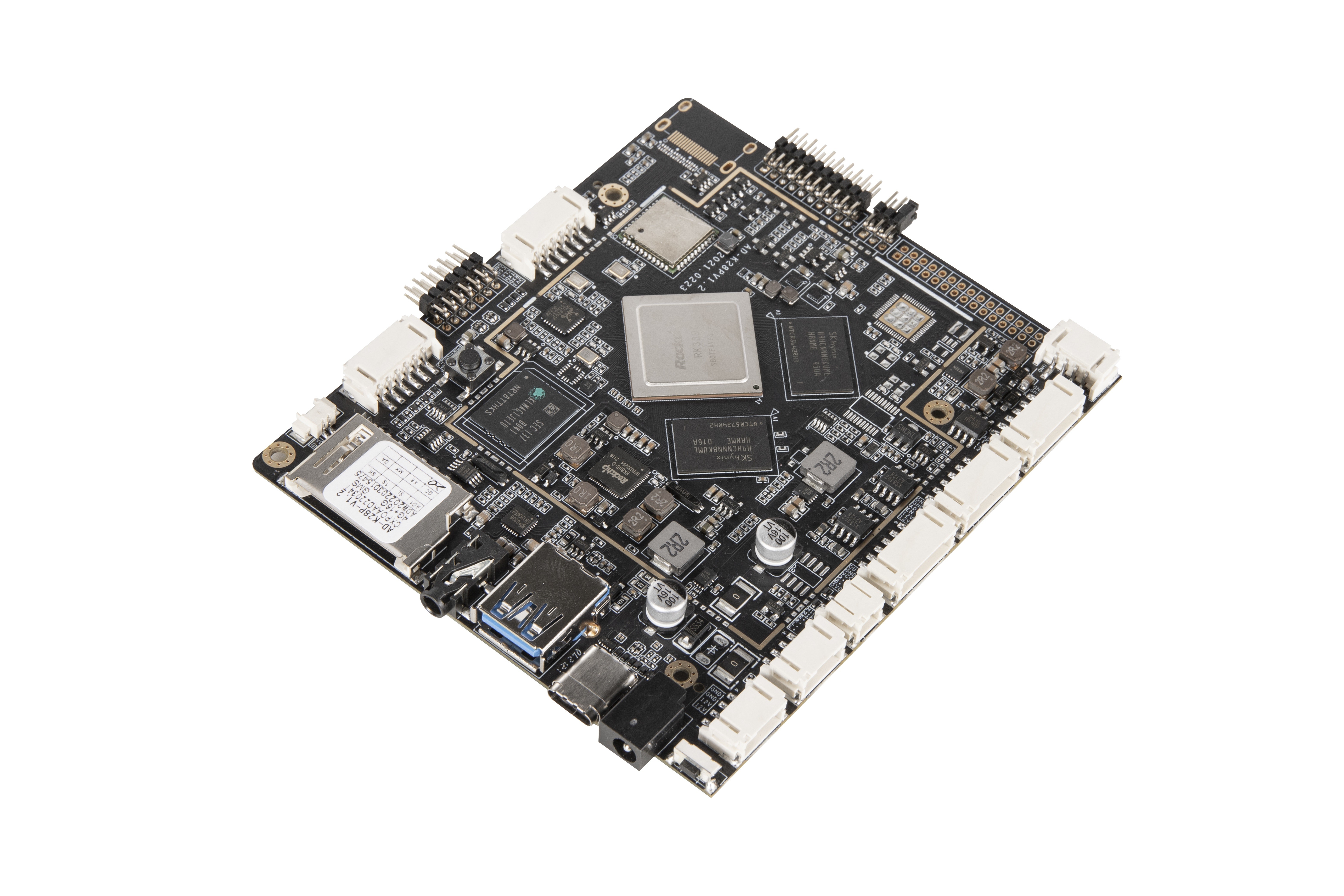 RK3399 Android 7 9 10 Embedded PCBA Board For Digital Signage Player / Digital Menu
