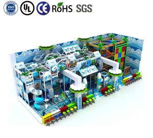 Snow Theme Indoor Playground  Device Manufacturer Pvc Material