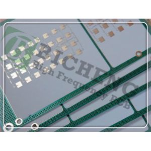China Double-Sided RO4830 PCB 9.4mil Immersion Silver Rigid Circuits wholesale