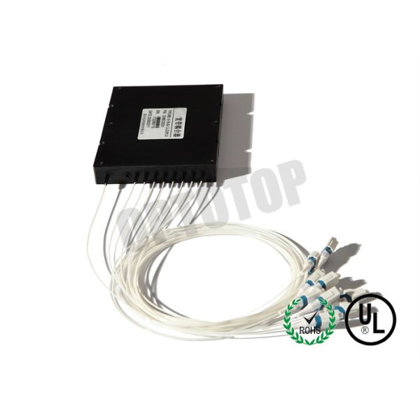 LC / UPC Connector Fiber Optic Cable Splitter Metal / Plastic Material