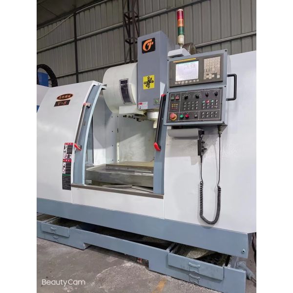 3 Axis VMC CNC Machining Center Long Lasting Rigid Structure Fanuc System