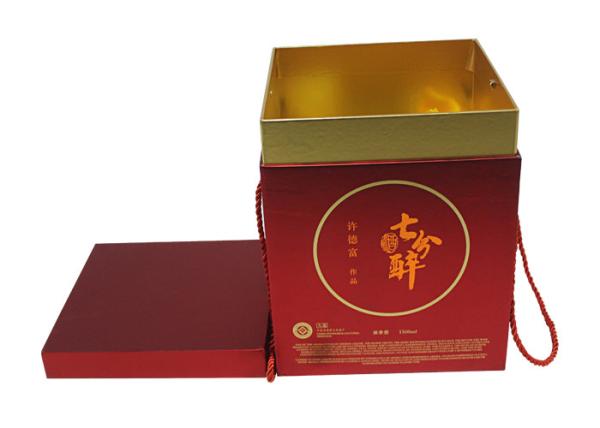 Quality OEM Corrugated Packaging Box With Handle FSC ISO certificate for sale