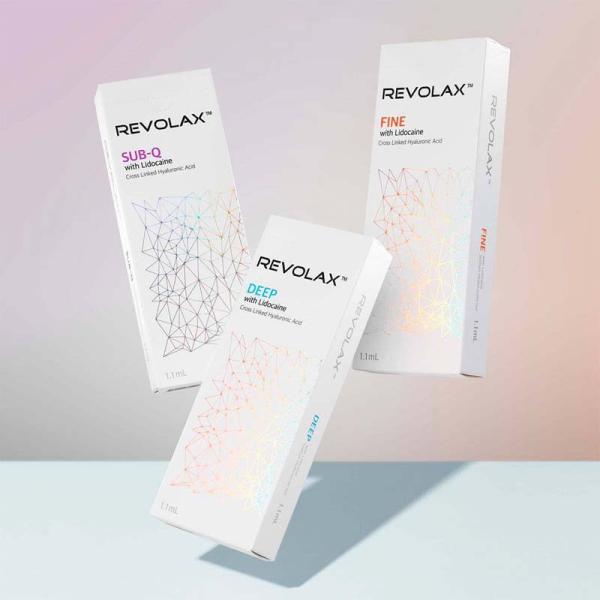 Quality Cross Linked HA Dermal Filler CE Revolax Deep With Lidocaine for sale