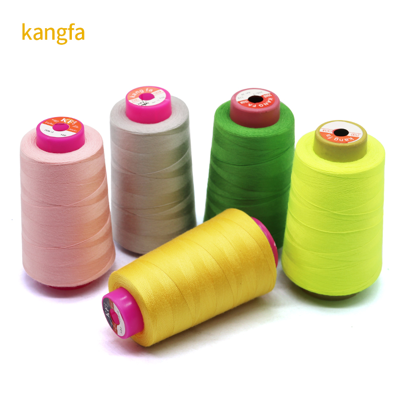 Colorful Polyester Item Polyester Cotton Thread 100% Spun Sewing Thread