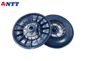 China Customized Insert Moulding Round Injection Parts Plastic Cap With RoHS FDA wholesale