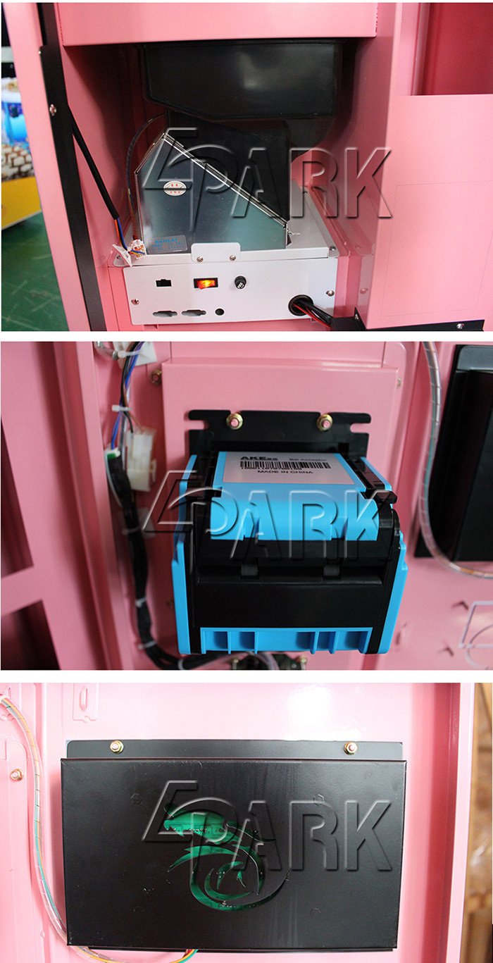 Customized Automatic Coin Change Machine Self-Service Token Vending Machine