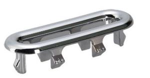 Washbasin Overflow Spillway Hole Cover Electroplating For Shower Head