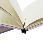 100gsm Linen Journal Book With Gold Foiled Custom Size A4 Notebook Printing
