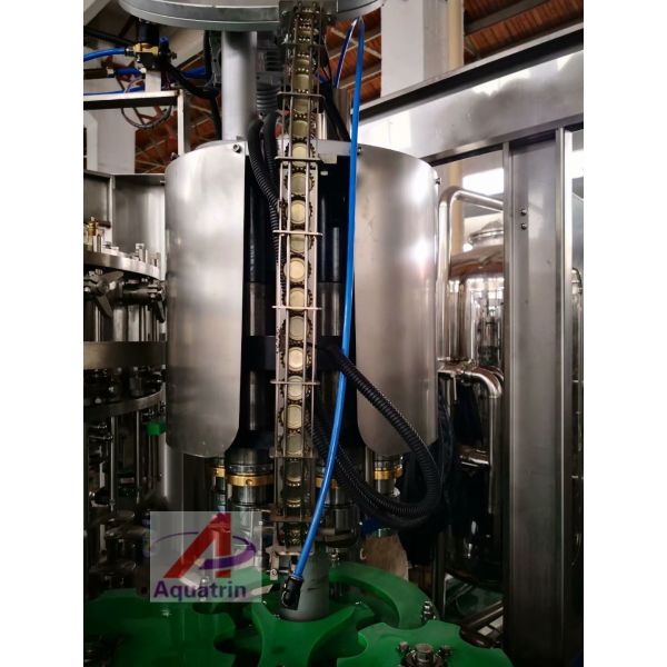 10000BPH 4KW Glass Bottle Filling Machine SUS316 Stainless Steels