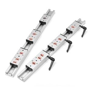 China Double Axis Linear Roller Rail SGR SGB Linear Guide Rail High Efficiency Low Noise wholesale