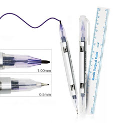 Luxury Double Head Semi Permanent Microblading Tattoo Pen / 3d Eyebrow Embroidery Pen