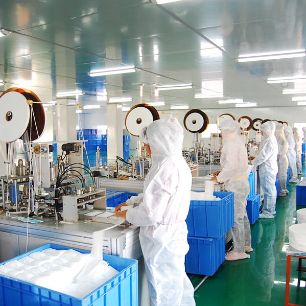 OEM Disposable Blue Earloop Face Mask , Hospital Mouth Mask Non sterile