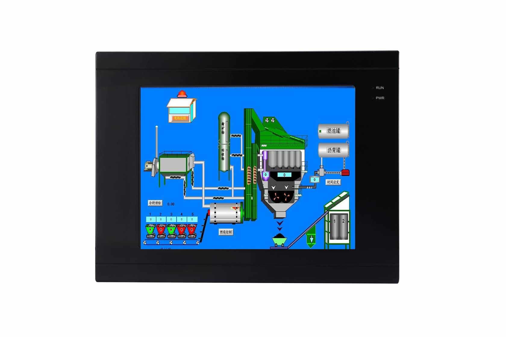 10.4" Industrial HMI Panels RS232 RS485 HMI Touch Screen LCD