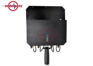 China 250m Range Mobile Phone Signal Blocker , Four Band Wifi Signal Jammer LiFe PO4 Battery wholesale