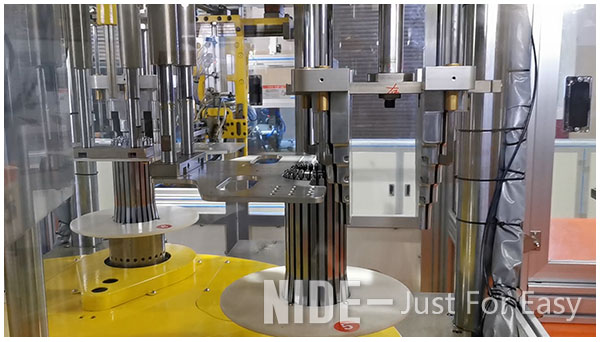 Automatic EV Car Motor Coiling Making