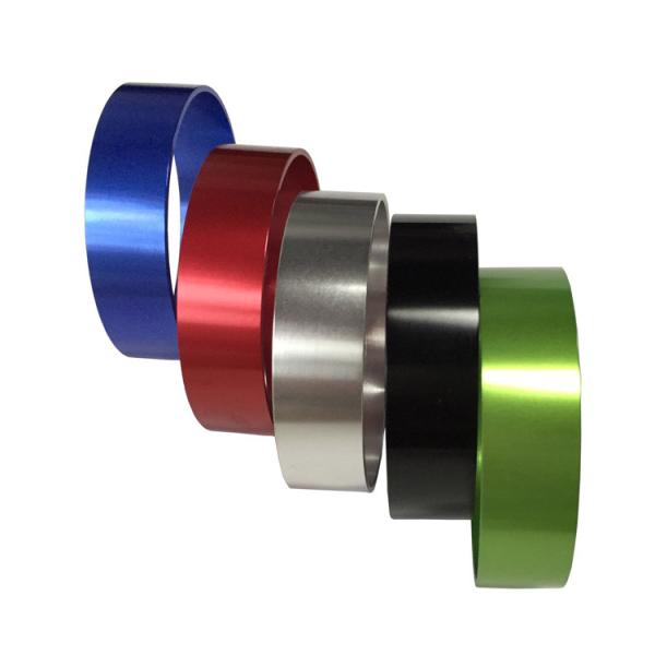 Quality Cnc Turning Precision Parts Aluminum Rings Cnc Lathe Turning Service Color Anodized for sale