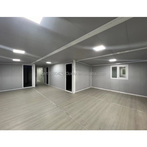 Galvanized Steel Bending Steel Structure 20ft Modified Shipping Container House for Home Office and Outdoor