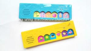 EMC 6 Button Apple Toy Sound Module 157GSM Sticker ICTI Recordable