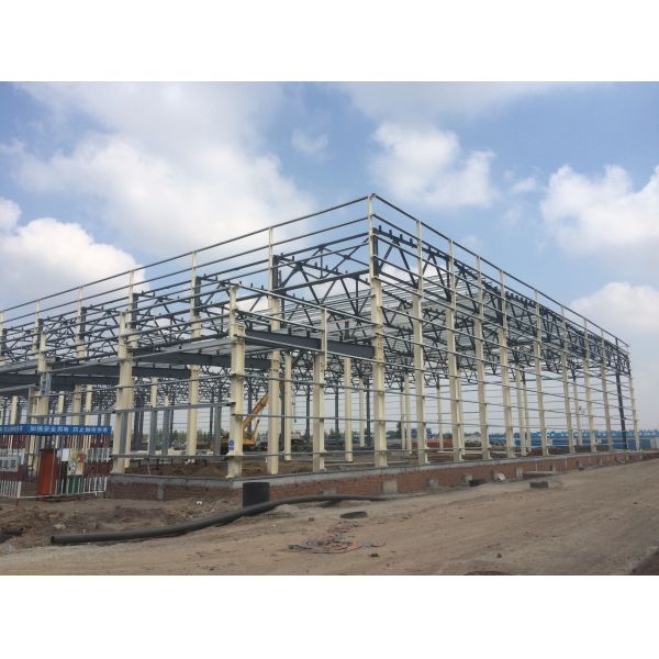 Prefab Steel Structure Metal Warehouse Workshop Factory Buildings For Large Quantities
