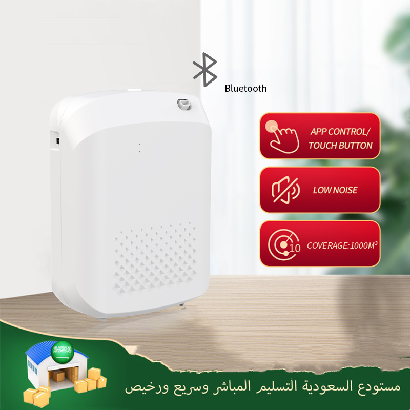 1000CBM Nano Atomization Large Coverage Aroma Diffuser 400ML Large Capacity Wall-mounted Essential Oil Diffuser With Bluetooth