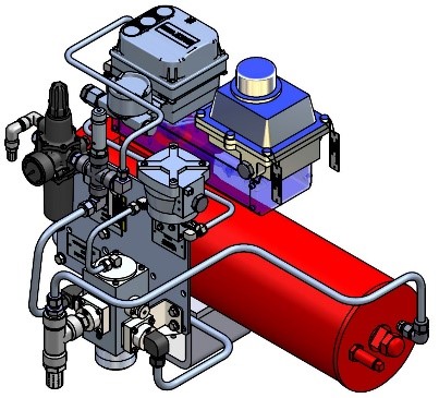 Standar Valve Operating System High performance samrt scotch yoke rotary actuator