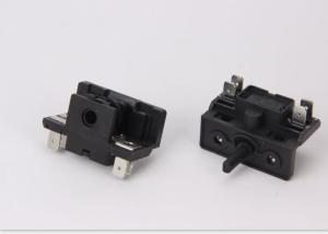 Mini Oven Selector Switch Pa66 Iron Terminal 16A Black 4 Heat Output