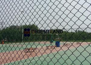 Round Post Wire Mesh Security Fencing Protecto Fence Customized Length