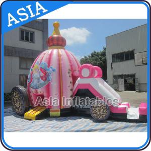China Inflatable Princess Bounce House for Girl Birthday Party wholesale