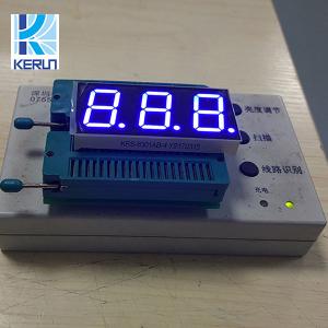 China Nixie Tube Module 7 Segment LED Displays 3 Digit 0.8 Inch For Humidity Indicators wholesale