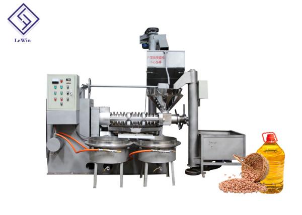 Quality 6yl 100 Sunflower Seeds Coconut Oil press Machine Cold Pressed With Oil Filter for sale