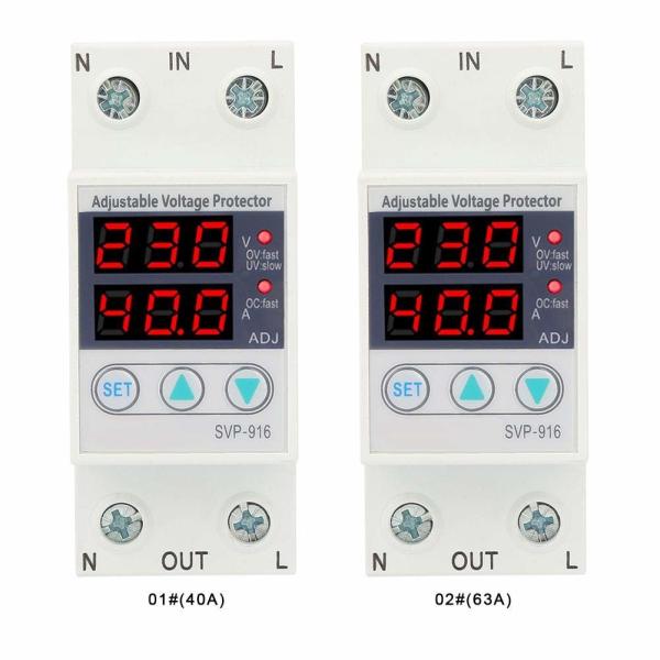 Quality Single Phase Control And Protective Switching Device Voltage Protector Relay 230VAC for sale