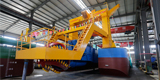 Underwater Cutting Suction Dredger Leader 250mm Pipe Diameter Australian Technology Pump