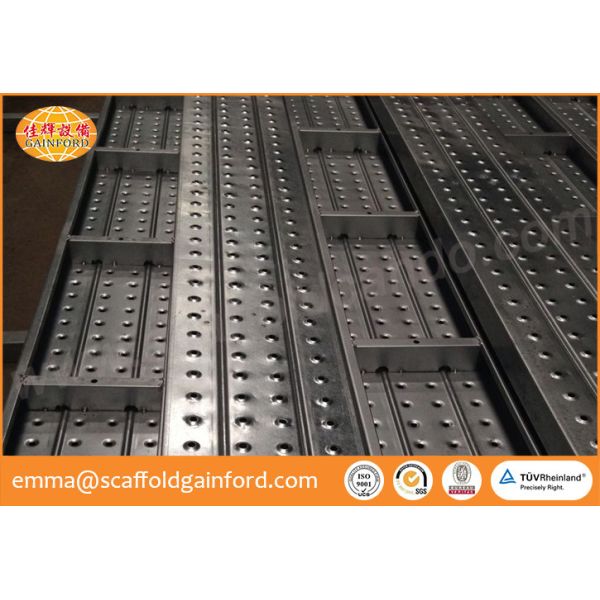 Galvanized scaffolding steel plank 210mm width with 4000mm for buildings