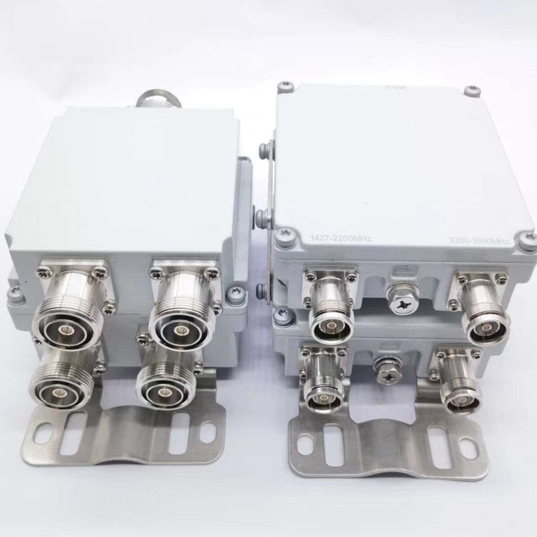 1710-2170MHz 2300-2690MHz Triple-Band Duplexer RF Combiner SMA Female