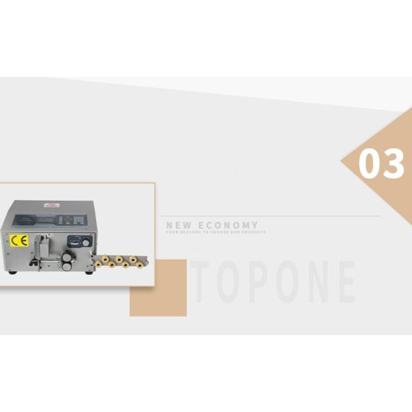ISO9001 Electric Wire Stripping Machine Automatic 50Hz Apply To 6sqmm