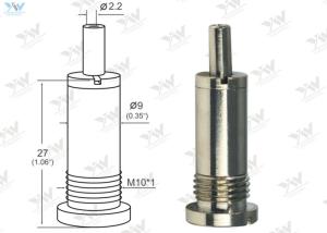 Two - Parts Lock Cable Grippers M 10 Thread Side Exit Customized Finish Color