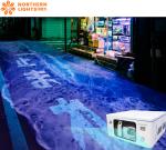 Weatherproof Floor Interactive Projection Public Floor Projection System
