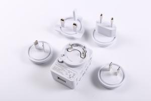 30W AU US EU UK Interchangeable Plug Power Adapter 5V 3A 12V 2.5A 12V 2A 24V 1A