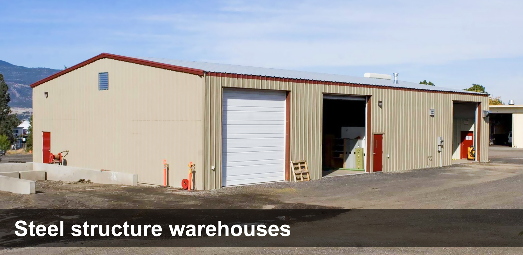 Steel Structure Warehouse for CE/ISO9001 Certified Stable Parts Light Frame Design