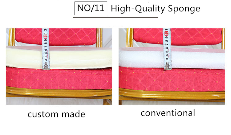 Stackable Velvet Upholstered Dining Chairs Space Saving With Stable Structure