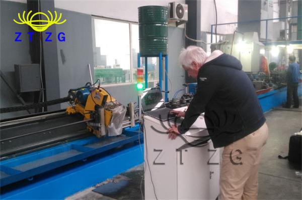 Quality High Frequency 380V Flying Saw Machine Automatic Pipe Cutting Machine for sale